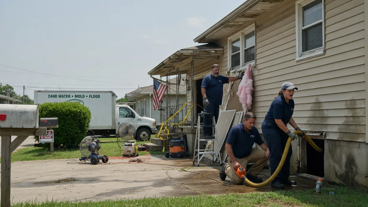 Water Damage Repair in Enville, TN near me